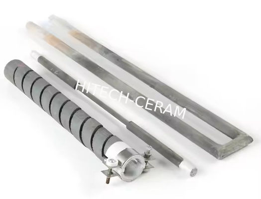Industrial Grade Silicon Carbide Heating Element Rods with High-Temp to 1600°C and Customized Size
