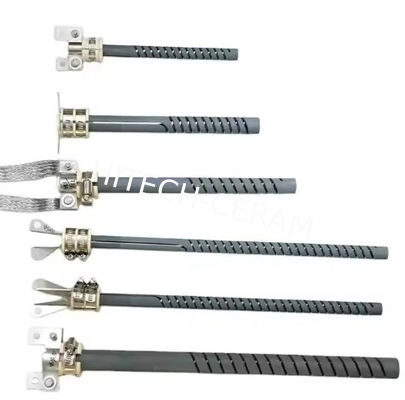 1400°C Spiral Silicon Carbide Heating Elements with High Temperature Resistance for Furnace Applications