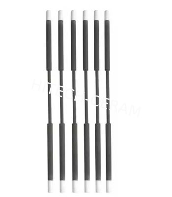 ED-Type Silicon Carbide (SiC) Heating Elements 1450°C Rated for Industrial Stove & Furnace Use with Customized Sizes