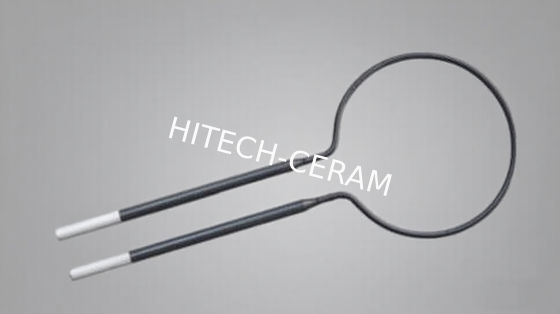 Molybdenum Disilicide (MoSi2) Heating Elements with 1800°C Max Temperature, Self-Forming Protective Quartz Layer, and Multiple Configurations