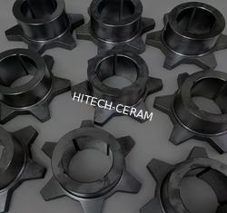Silicon Carbide (99% SiC) Impeller | High-Temp & Corrosion Resistant