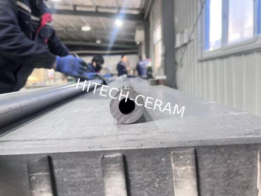 Customized Pressureless Sintered SiC Roller – 1650°C Heat Resistant for Roller Hearth Kilns 40 × 20 × 2220 × 10T