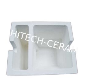 Aluminum Silicate Filter Box with Smooth Flow Transition, Low Thermal Expansion & Conductivity, and No Preheating Required for Aluminum Casting