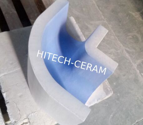 Superior Insulation Non-Wetting Durable Aluminum Silicate Launder for Molten Metal Transfer