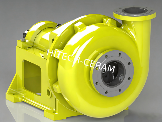 Wear and Corrosion Resistant Silicon Carbide Ceramic Pump with High-Temperature Performance for Slurry Applications