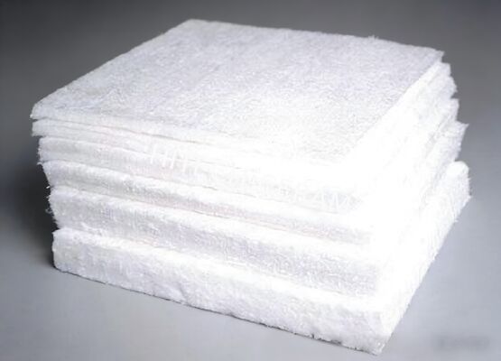 DH100/1200 Alumina Fiber Felt with 1200 g/m² Areal Density and 1300°C Temperature Resistance for Balanced Performance in High-Temperature Encapsulation