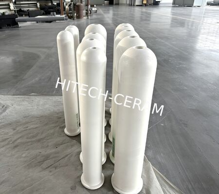 Aluminum Titanate Dosing Tube with Non-Stick Aluminum Property, Superior Thermal Insulation, and Contamination-Free for Precision Dosing