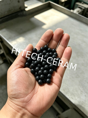4mm-5mm  Pressureless Sintered Silicon Carbide Grinding Balls