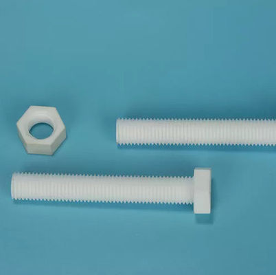 Al2o3 Alumina Ceramic Screws Hexagon Head Pan Head do obróbki półprzewodników