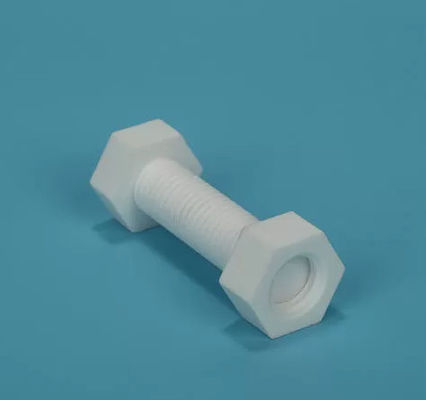 Al2o3 Alumina Ceramic Screws Hexagon Head Pan Head do obróbki półprzewodników