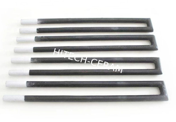 1500 ℃ Sic Heating Elements For Tools Gears Dies Shafts , Fluidized Bed Designs