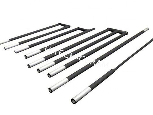 High-Temp Silicon Carbide Resistance Heater with 1550°C Max Service Temp, Customized Shapes & Oxidation Resistance for Industrial Furnaces