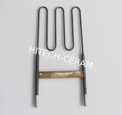 1500℃ Max Service Temp SiC Heating Element Double Helix Type Corrosion Resistant for High Temperature Furnaces
