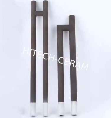 Durable U-Shape SiC Heating Elements with Long Service Life and Low Thermal Expansion for High-Temperature Applications