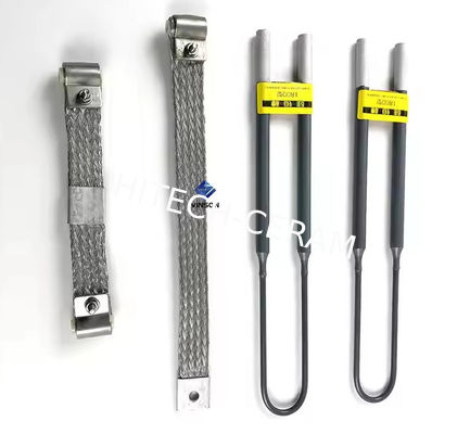 MoSi₂ Heating Elements with 1800°C Max Service Temp, Self-Forming Protective Layer, and Stable Electrical Resistance for Industrial Applications