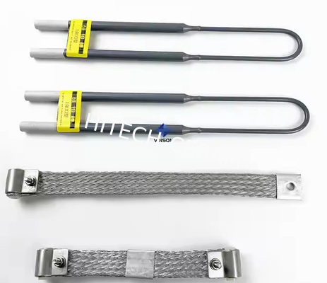 Custom MoSi₂ Furnace Heater: U, W, & Straight Leg Types (1700-1800°C)