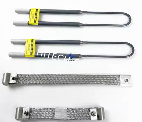 MoSi₂ Heating Elements with 1800°C Max Service Temp, Self-Forming Protective Layer, and Stable Electrical Resistance for Industrial Applications