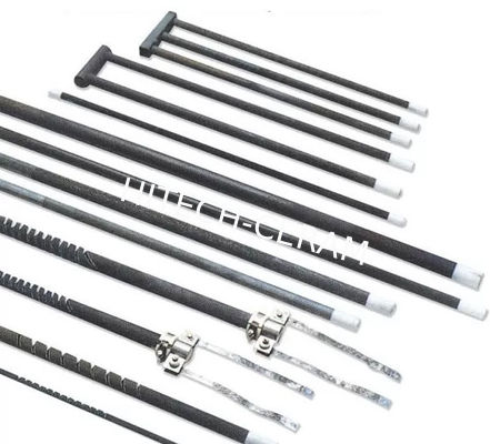 1600C High Purity Silicon Carbide Rod SiC Heating Elements with Long Service Life for Electronics Industry