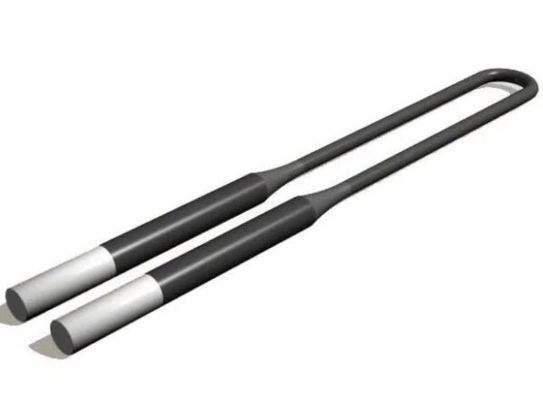 1600C Silicon Carbide Rod / Sic Heating Elements For Electronics Industry