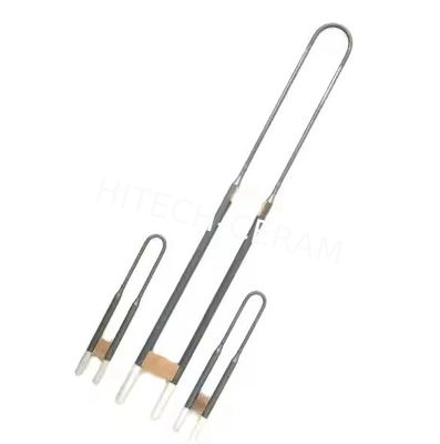 High Purity SiC Heating Rod with 1500°C Max Service Temp and Customizable Sizes for Industrial Furnaces