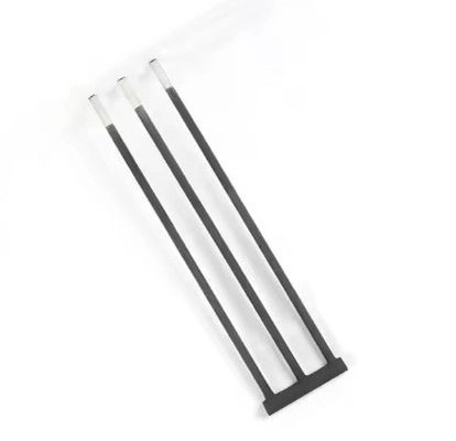 Straight Sic Silicone Carbide Heating Rods With Cold Zone And Hotzone Silicon Carbide Element