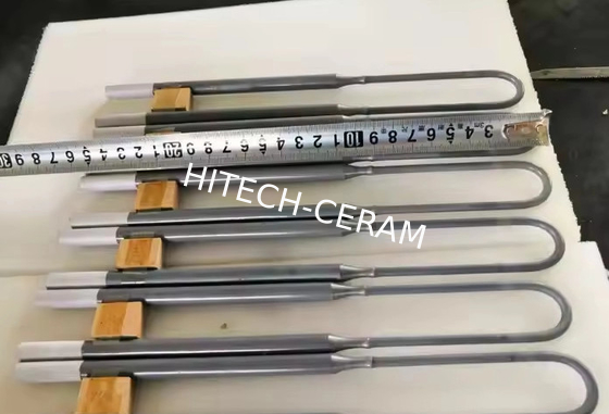 1800°C Molybdenum Disilicide (MoSi2) Heating Elements for Zirconia Sintering Furnaces