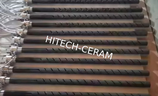 High-Temperature Industrial Heater: 1400°C U-Type SiC Tube Furnace (20mm Dia, 110V-480V