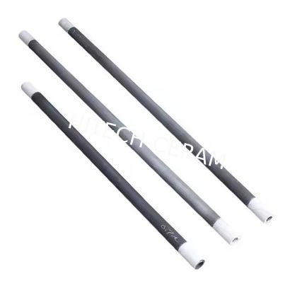 1600°C Max Temp Silicon Carbide Heating Elements with High Oxidization Resistance and Customized Sizes for Industrial Furnaces