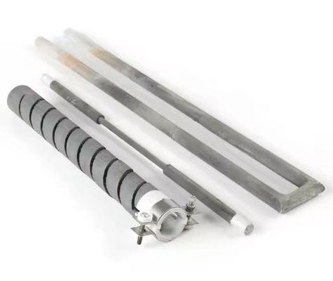 Furnaces SiC Heating Elements Corrosion Resistant ED U W Shaped