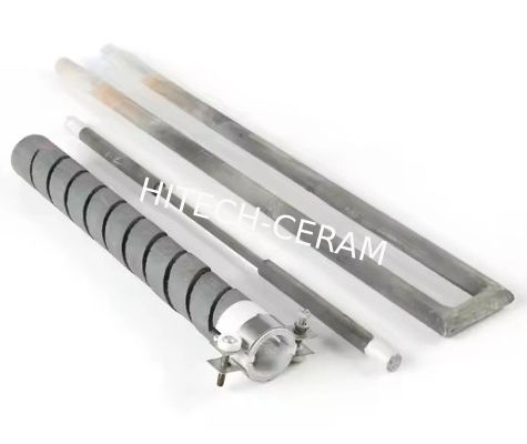 High Corrosion Resistance SiC Heating Elements with 1500°C Max Service Temp and Customizable Designs