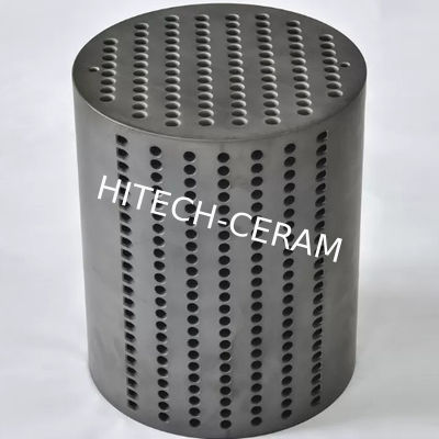 Corrosion Resistant Silicon Carbide Heat Exchanger Block with 1650°C Max Service Temp and Cross-Bore Configuration