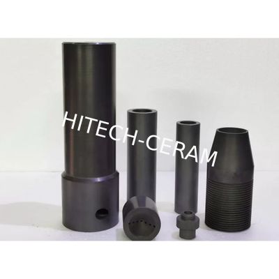 High Temperature Resistant Silicon Carbide Cylinder with Precision Machining and Corrosion Resistance for Demanding Industries