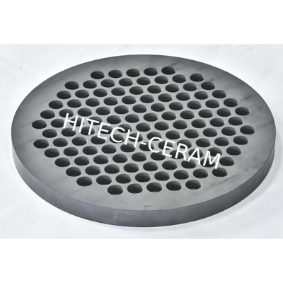 Custom 800x500mm Silicon Carbide (SiC) Heat Exchanger Plate | High Corrosion & Thermal Shock Resistance