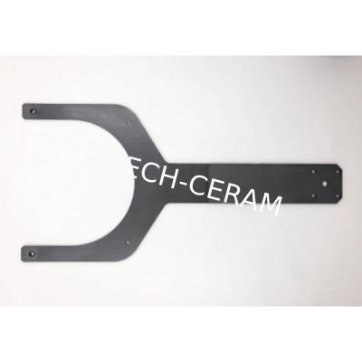 High-Temperature Resistant SiC Forks with 1650°C Max Service Temp and 3800MPa Flexural Strength for Semiconductor Manufacturing