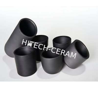 High-Purity Pressureless Sintered SiC Crucible with 1800°C Resistance and 1650°C Service Temperature