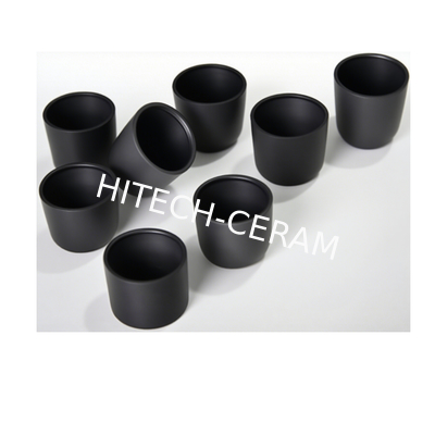 High-Purity Pressureless Sintered SiC Crucible | 1800°C Resistance, Fast Heat Transfer