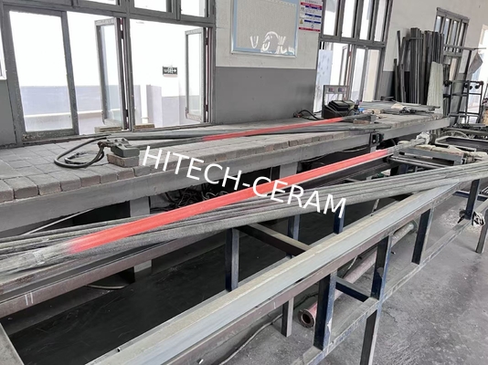 ED Series Equal Diameter Silicon Carbide Heating Rods - Low Resistance, High Efficiency Elements for Industrial Furnaces