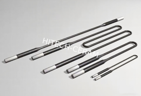 Custom MoSi₂ Furnace Heater: U, W, & Straight Leg Types (1700-1800°C)