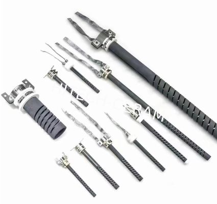 High-Temperature 1625°C Silicon Carbide Heating Elements with Long Lifespan and Customizable Configurations for Industrial Furnaces