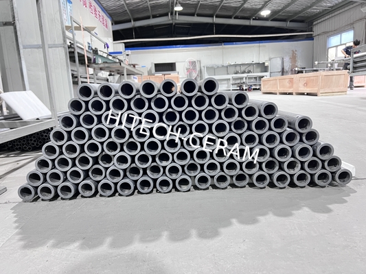 Customized Pressureless Sintered SiC Roller 1650℃ Heat Resistant For Roller Hearth Kilns