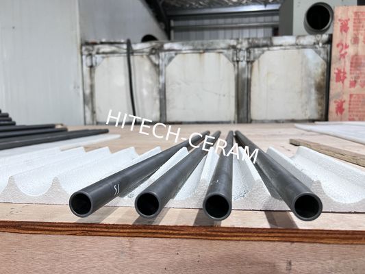 Customizable Pressureless Sintered SiC Roller 1650°C Heat Resistant for Roller Hearth Kilns