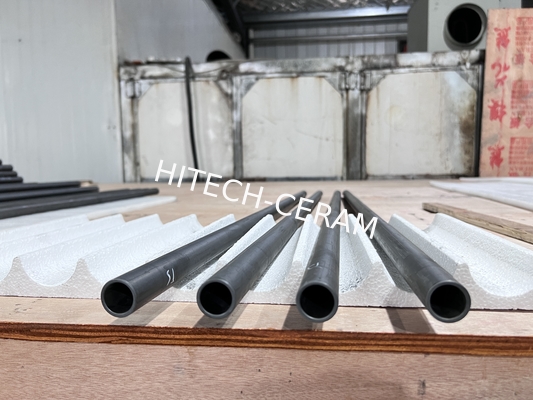 Customized Pressureless Sintered SiC Roller 1650℃ Heat Resistant For Roller Hearth Kilns