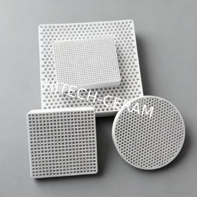 White Honeycomb Ceramic Catalyst Carrier with 51% SiO2 for Gasoline & Diesel Engine Purification and Large Specific Surface Area