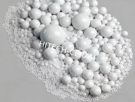 High-Density Zirconia Toughened Alumina Beads with Precision Sphericity and High Vickers Hardness for Superior Grinding Performance