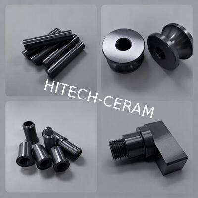 Black High Thermal Shock Resistance Customizable Silicon Nitride Ceramic for Non-Standard Structural Parts