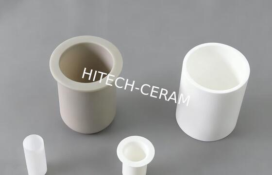 High Purity Alumina Ceramic Crucibles with Custom Sizes for High-Temperature Resistance in Sintering and Melting