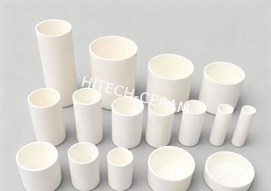 High Purity Alumina Ceramic Crucibles with Custom Sizes for High-Temperature Resistance in Sintering and Melting