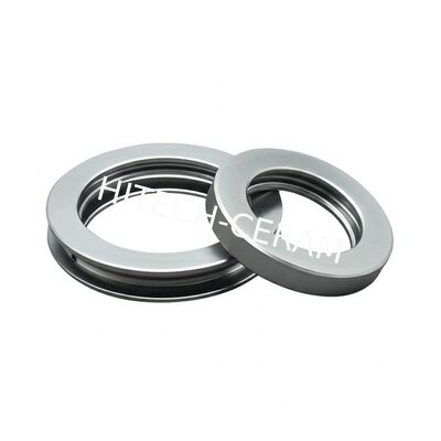 Pressureless Sintered SSiC Mechanical Seal Rings with 1650°C Max Service Temp Zero Free Silicon and High Purity