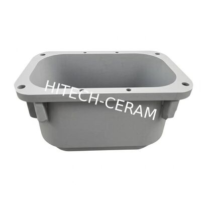 Custom-Shaped Reaction-Bonded Silicon Carbide Sagger with High-Temperature Stability (1380°C) and High Thermal Conductivity (45 W/m*K)