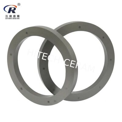 Reaction Bonded Silicon Carbide RBSiC Rings with Max. Service Temp 1380℃, Flexural Strength 367MPa, and Density 3.05
